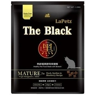 ✨【168汪喵】✨樂倍The Black 黑酵母貓糧【貓飼料】 幼母貓/成貓/熟齡貓/挑嘴貓/腎臟/免疫/蟲蛋白-規格圖2