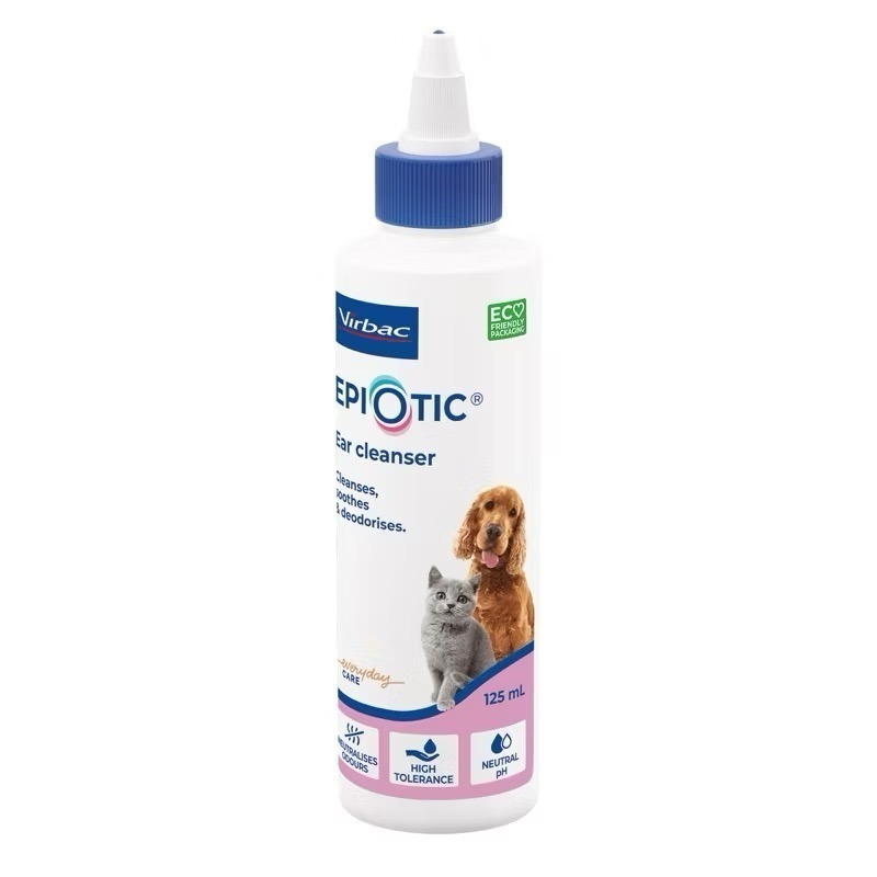 ✨【168汪喵】✨新包裝 現貨 公司貨 【法國維克】 Virbac 【耳爽】 Epiotic 清耳液125ml-規格圖1