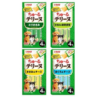 ✨【168汪喵】✨【CIAO】【INABA】汪啾嚕 肉泥捲心條8入 15g*8  【狗零食】 狗肉泥 寵物零食-細節圖4