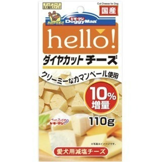 ✨【168汪喵】✨DoggyMan 犬用Hello角切起司塊100g 原味/乳香/野菜/低脂原味-規格圖8