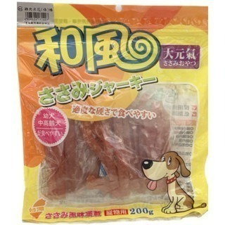 ✨【168汪喵】✨活動價 和風寵物零食 純台灣製造 大包足200g 純肉零食 雞肉鬆 【和風零食】【狗零食】-規格圖2