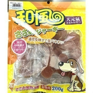 ✨【168汪喵】✨活動價 和風寵物零食 純台灣製造 大包足200g 純肉零食 雞肉鬆 【和風零食】【狗零食】-規格圖2