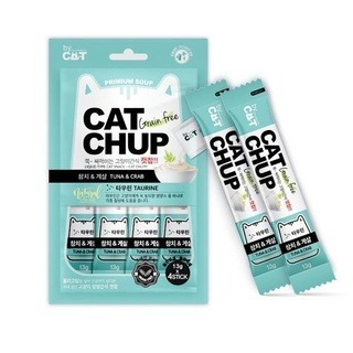 ✨【168汪喵】✨韓國 喵洽普 Cat Chup 無穀【 貓咪肉泥】4入/六種口味 添加離胺酸 蔓越莓 餵藥輔助-規格圖8