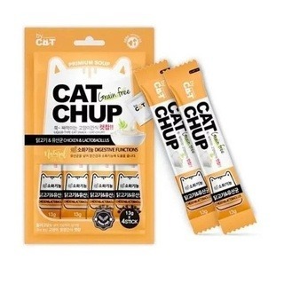 ✨【168汪喵】✨韓國 喵洽普 Cat Chup 無穀【 貓咪肉泥】4入/六種口味 添加離胺酸 蔓越莓 餵藥輔助-規格圖8