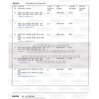 ✨【168汪喵】✨DoggyMan 犬用獎勵精選VP雞肉球190g 訓練好幫手-細節圖2