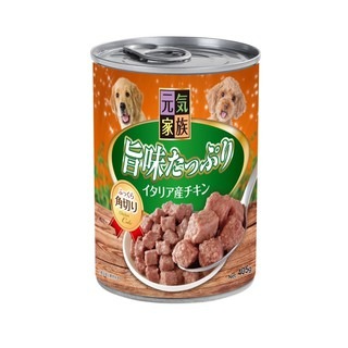✨【168汪喵】✨元氣家族 特選雞肉罐 400g 角切罐 肉排罐 大狗罐 超值罐 浪浪首選 義大利 主食罐【狗罐頭】-細節圖3