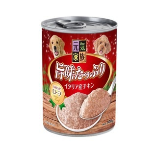 ✨【168汪喵】✨元氣家族 特選雞肉罐 400g 角切罐 肉排罐 大狗罐 超值罐 浪浪首選 義大利 主食罐【狗罐頭】-細節圖5