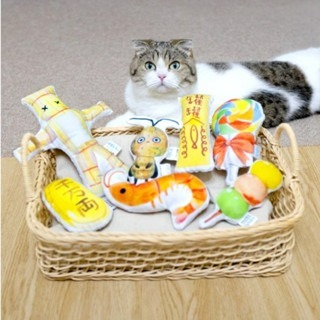 ✨【168汪喵】✨【可蒂毛毛】3MIX貓草包 拉查花聯名款 貓草包 【貓玩具】 紓壓玩具 貓咪-細節圖2