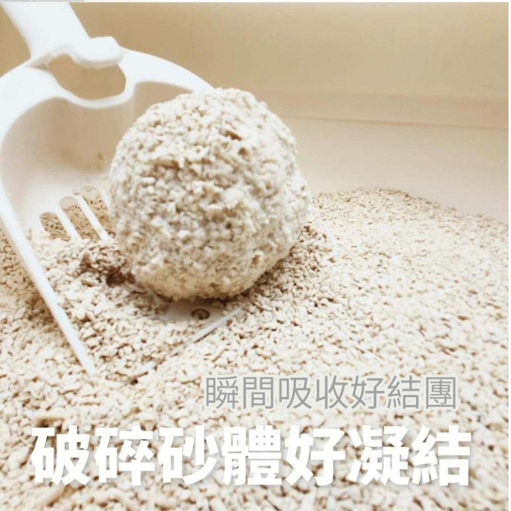 ✨【168汪喵】✨ 寵愛物語 Plant 輕植系貓砂系列【豆腐砂】14lb 6.35KG 豆腐砂【破碎砂】-細節圖4