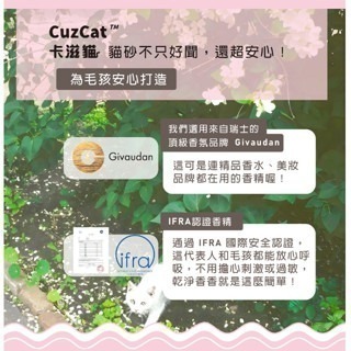 ✨【168汪喵】✨整箱宅配免運✨ CuzCat 卡滋貓 天然豆腐貓砂 沸石除臭抗敏配方 2.4kg*6入 貓砂 豆腐砂-細節圖8