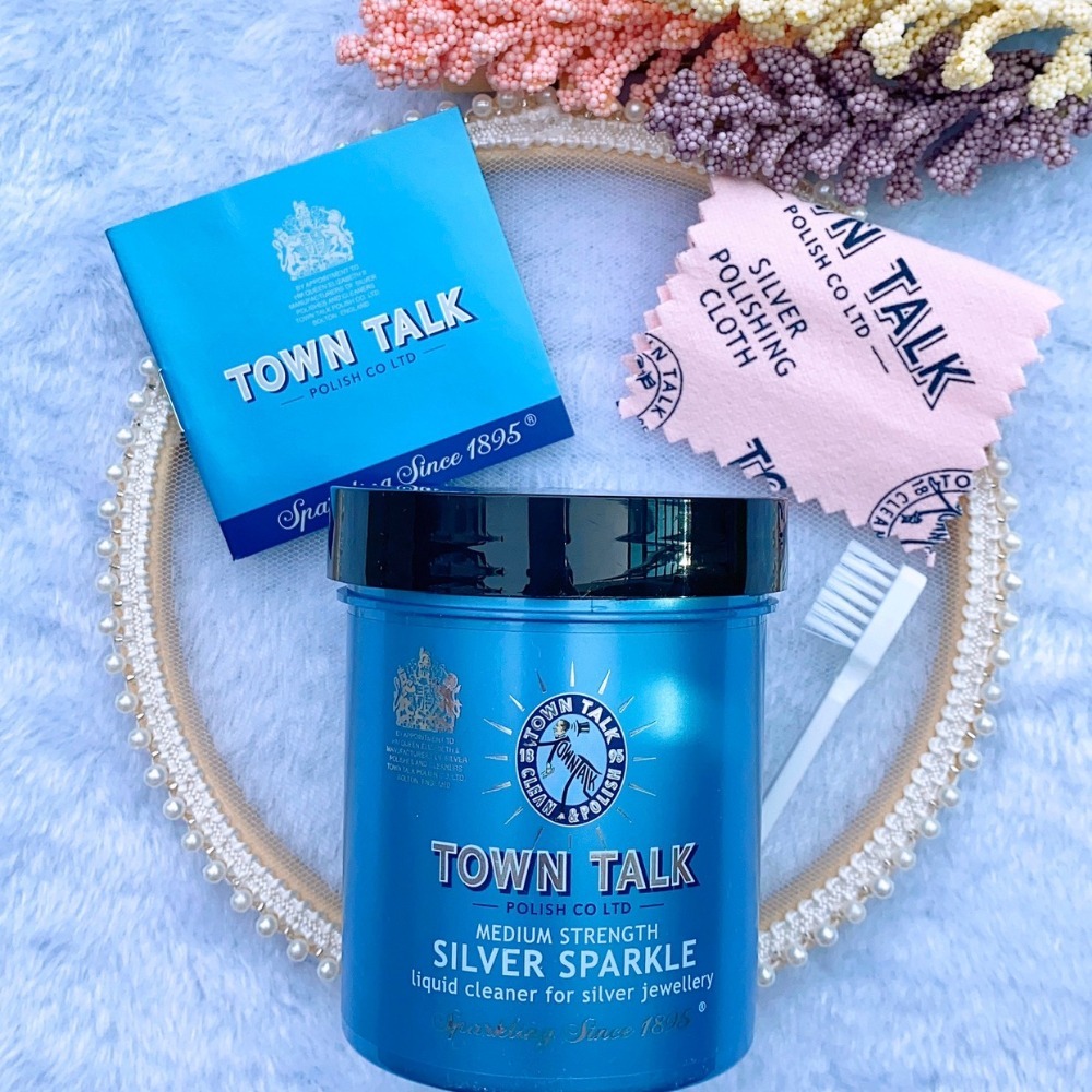 現貨 英國Town Talk 【銀器潔亮液 50ml】 銀飾清洗藥水 清潔液 洗銀水 去氧化藥水-細節圖3