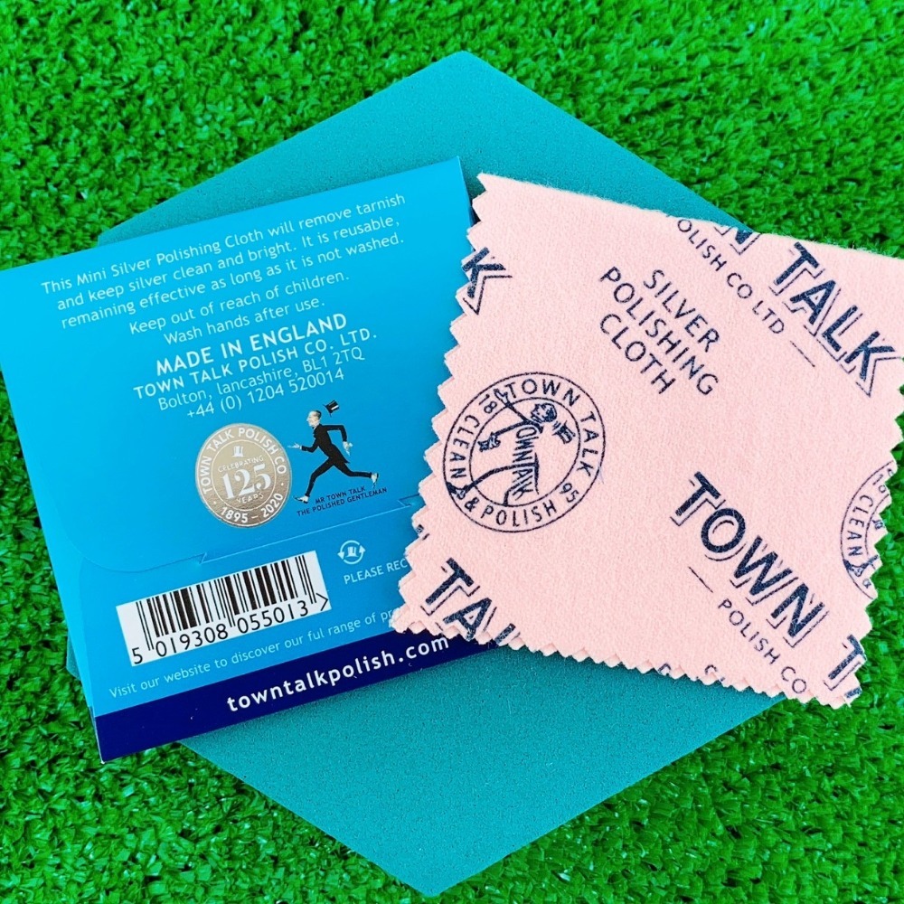 英國 Town Talk 拭銀布 銀飾保養布 拋光布 擦拭布 清潔布 去氧化擦拭布-細節圖2