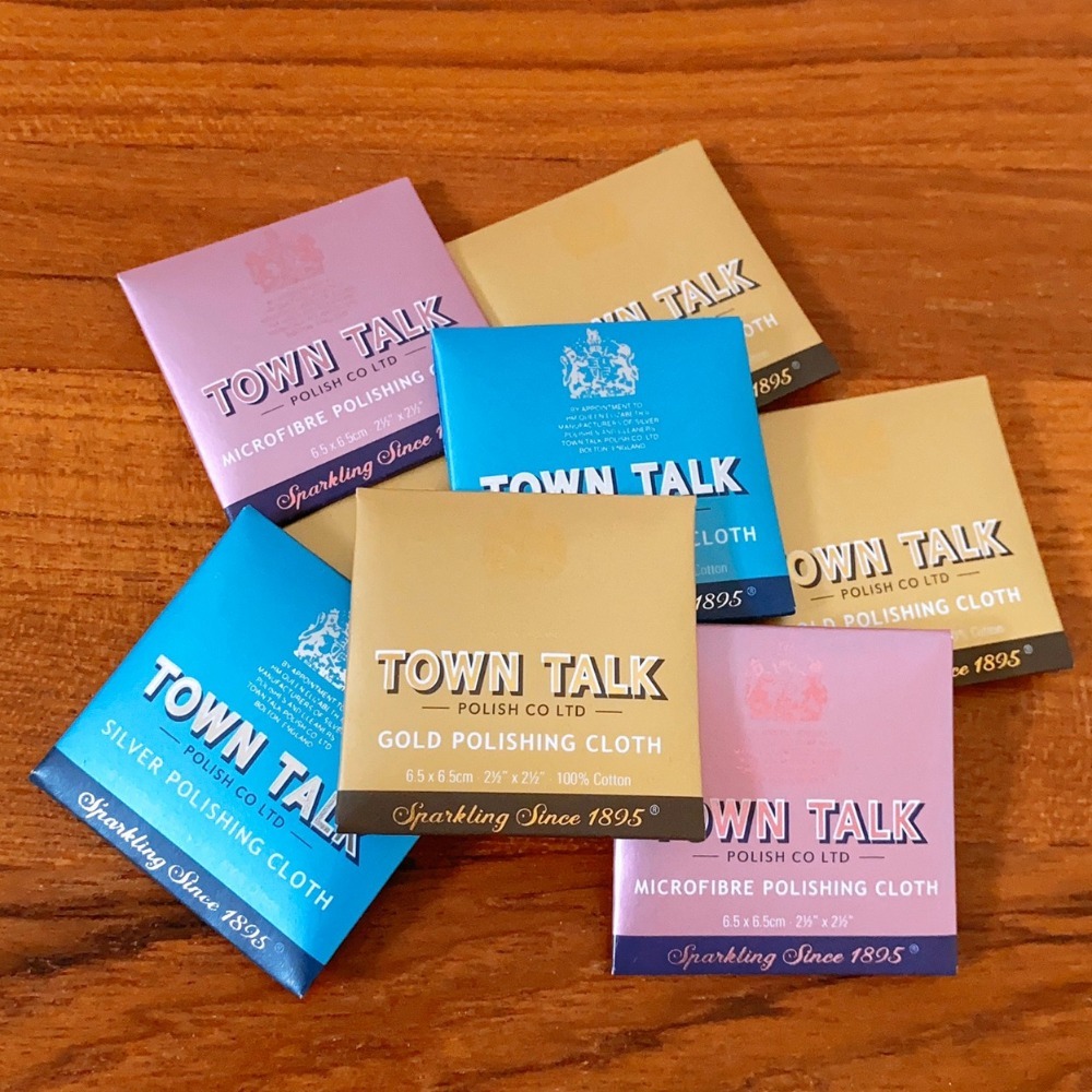 英國 Town Talk 拭銀布 銀飾保養布 拋光布 擦拭布 清潔布 去氧化擦拭布-細節圖5