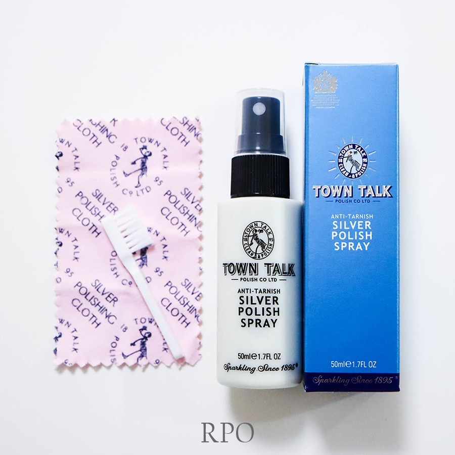 銀變黑怎麼辦？英國 Town Talk 拭銀噴劑 50ml 250ml｜最溫和銀飾 銀器清潔保養｜不適合泡洗銀水時使用-規格圖6