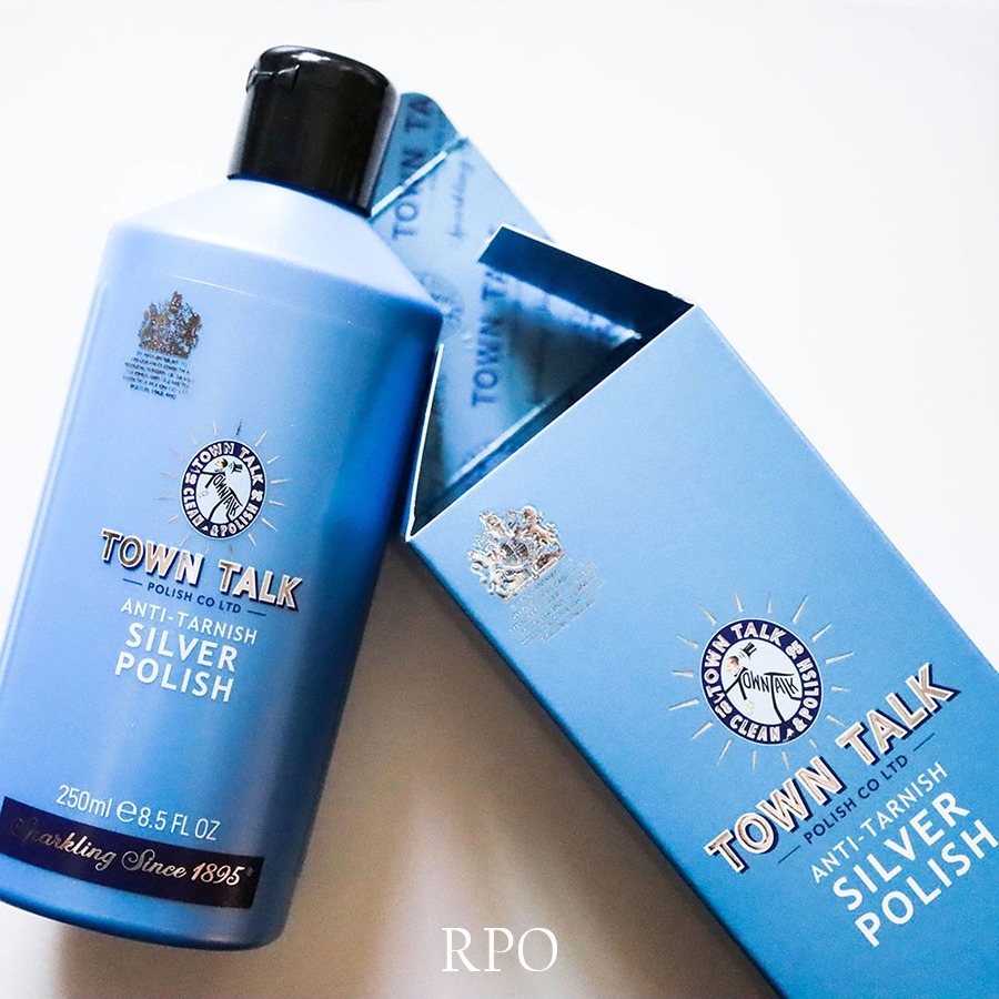 銀變黑怎麼辦？英國 Town Talk 拭銀乳 250ml｜不適合泡洗銀水時使用｜銀飾銀器清潔保養恢復光澤-細節圖3