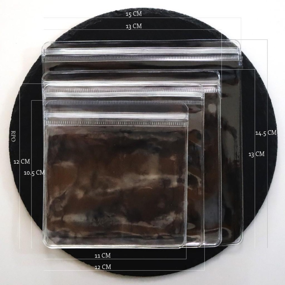 加厚 PVC 珠寶 夾鏈袋 10入 藍光 透明 飾品夾鏈袋 厚夾鏈袋 密封袋 透明袋 手珠袋-細節圖3