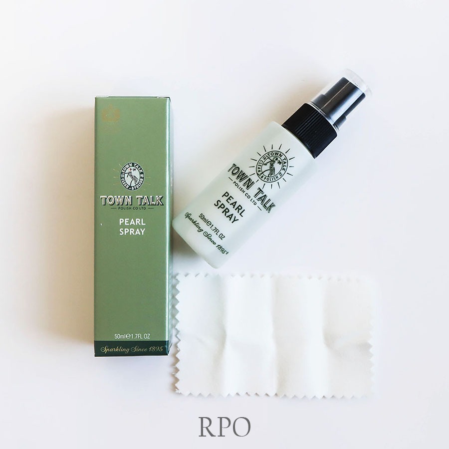 英國 Town Talk 珍珠潔亮噴劑 50ml｜珍珠項鍊耳環清潔保養｜溫和維持珍珠光澤不易傷珠-細節圖2