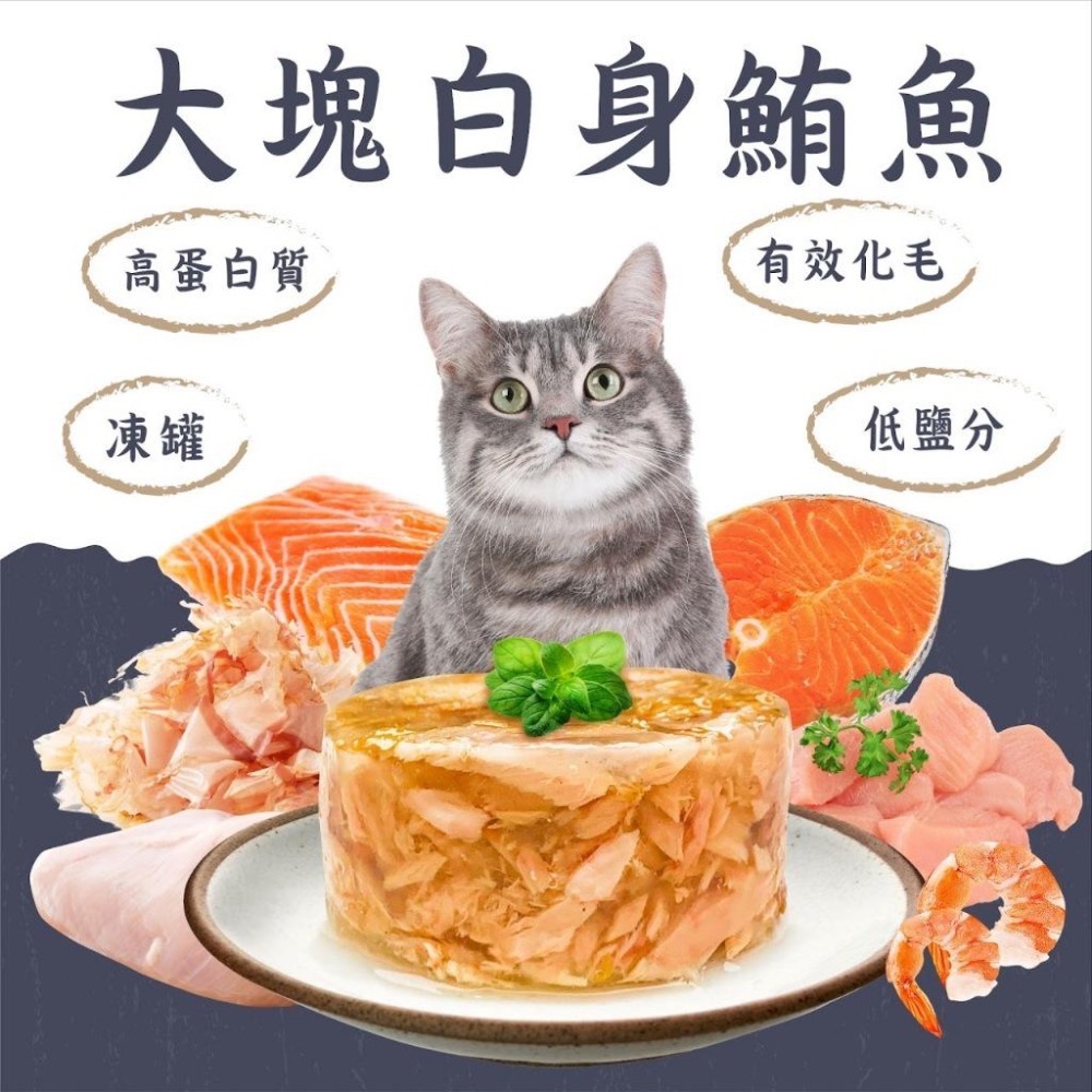 ~Petroyal~ 愛情貴族 NEW 化毛配方 貓罐 80g 整箱 白身鮪魚 化毛配方 (八種口味) 貓罐頭 機能罐-細節圖4