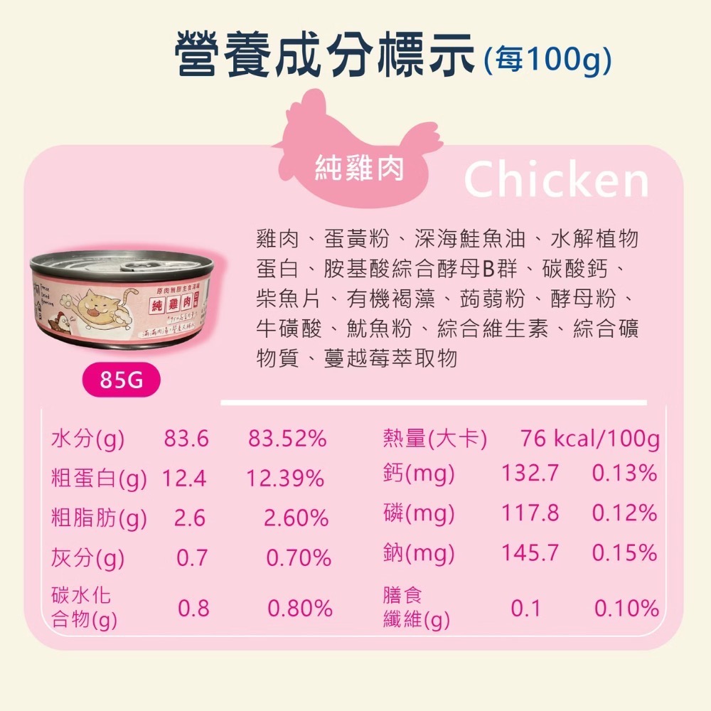 ~Petroyal~ 凍物鮮友會 95%原肉無膠主食貓湯罐 85g 全齡貓 主食罐 貓罐頭 湯罐 貓湯罐 貓主食罐-細節圖4