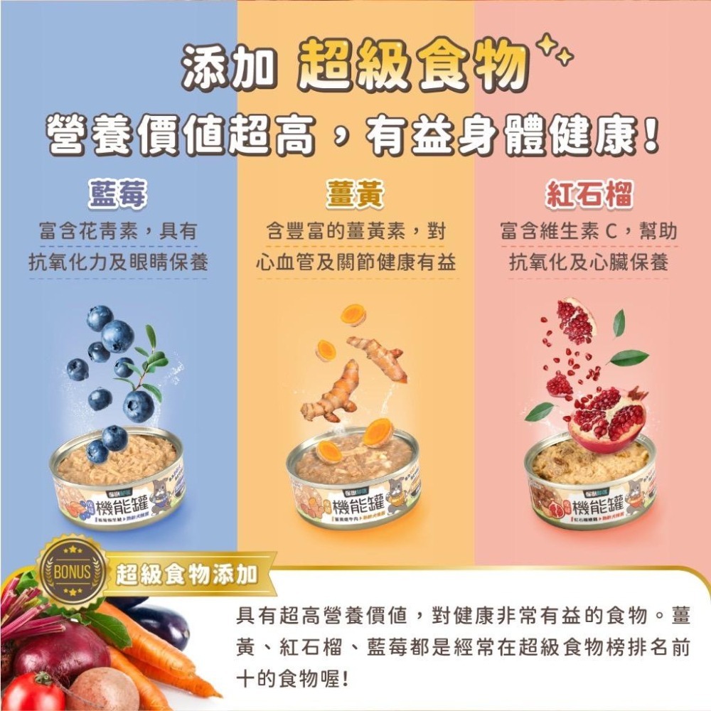 ~Petroyal~ 【怪獸部落LitoMon】犬用 保健機能主食罐 82G/165G 整箱 成犬 老犬 熟齡犬 挑食犬-細節圖8