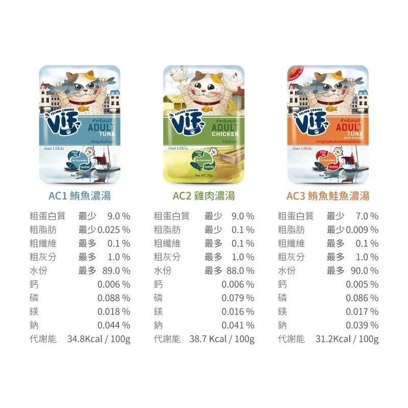 ~Petroyal~ Vif 咪芙 好鮮餐包 75g 貓餐包 補水餐包 濕糧 貓罐 貓罐頭 幼貓 成貓 老貓 慕斯餐包-細節圖4
