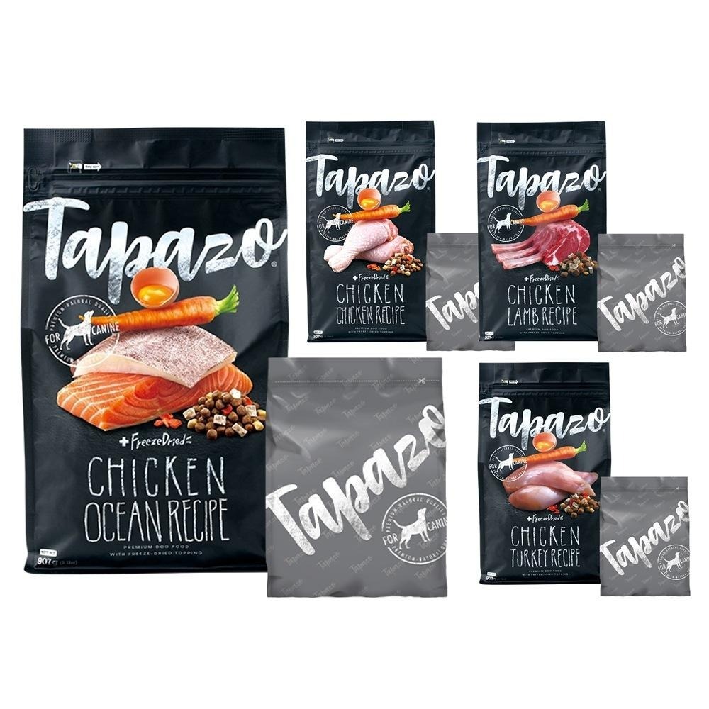 ~Petroyal~ TAPAZO 特百滋 凍乾三重奏 無穀凍乾狗飼料 狗飼料 凍乾無穀 成幼犬 低敏飼料-細節圖2