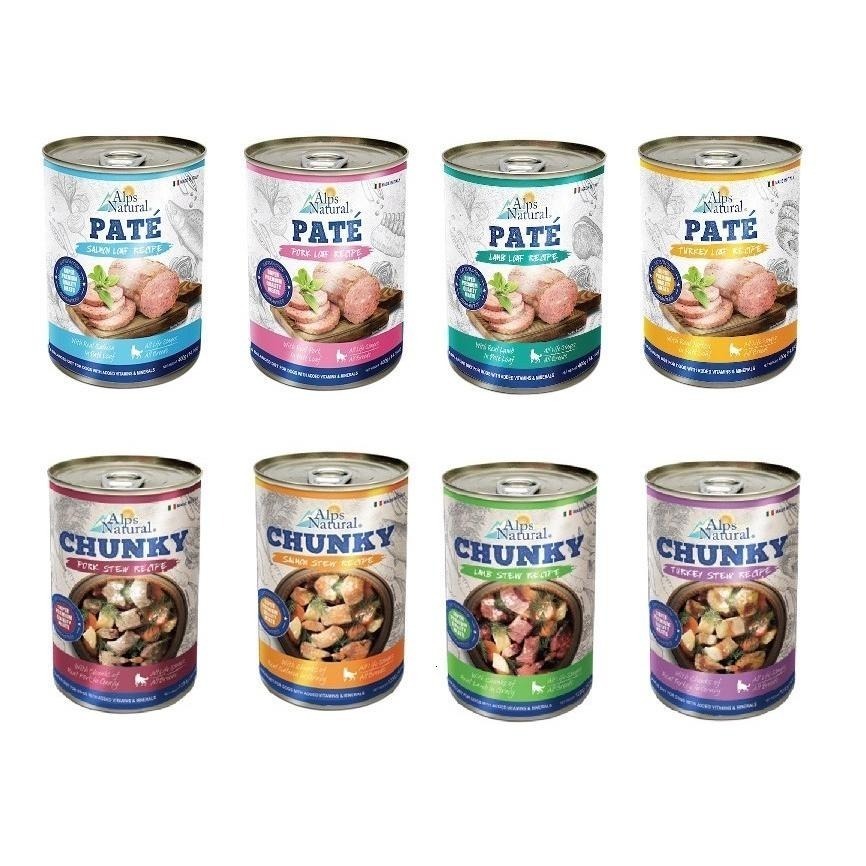 ~Petroyal~ Alps Natural 阿爾卑斯犬罐 肉醬犬罐 燉肉犬罐 狗罐頭成 犬罐頭 狗濕糧 全齡狗主食罐-細節圖2