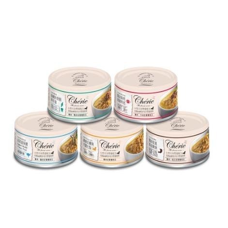 ~Petroyal~ 法麗 Cherie 小型犬全營養主食罐 狗罐頭 主食罐 80G 犬罐 狗罐 狗主食罐 幼犬 整箱-細節圖2