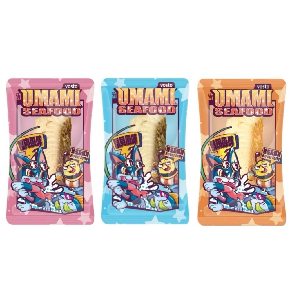 ~Petroyal~ VOSTO 鮪魚條 30g UMAMI SEAFOOD 蛋白質補充 貓鮮食 寵物鮮食 貓肉條 魚條-細節圖2