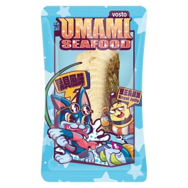 ~Petroyal~ VOSTO 鮪魚條 30g UMAMI SEAFOOD 蛋白質補充 貓鮮食 寵物鮮食 貓肉條 魚條-規格圖7