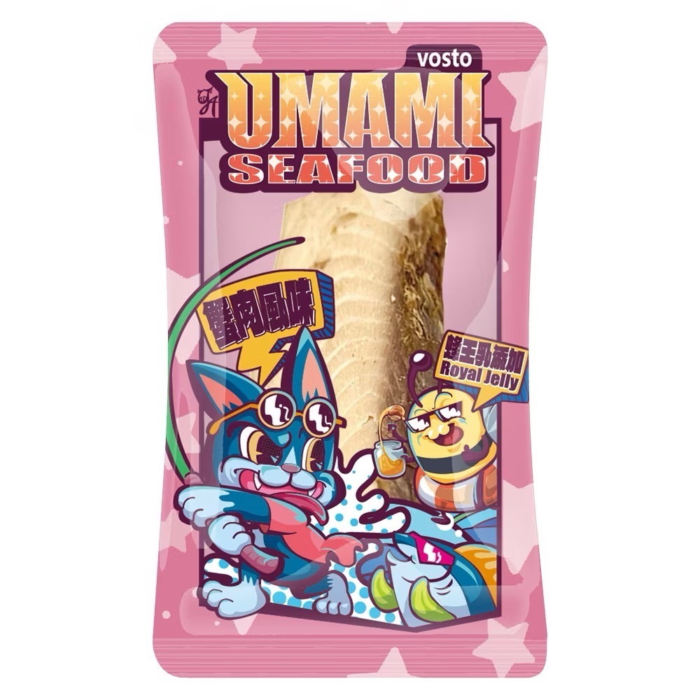 ~Petroyal~ VOSTO 鮪魚條 30g UMAMI SEAFOOD 蛋白質補充 貓鮮食 寵物鮮食 貓肉條 魚條-規格圖7