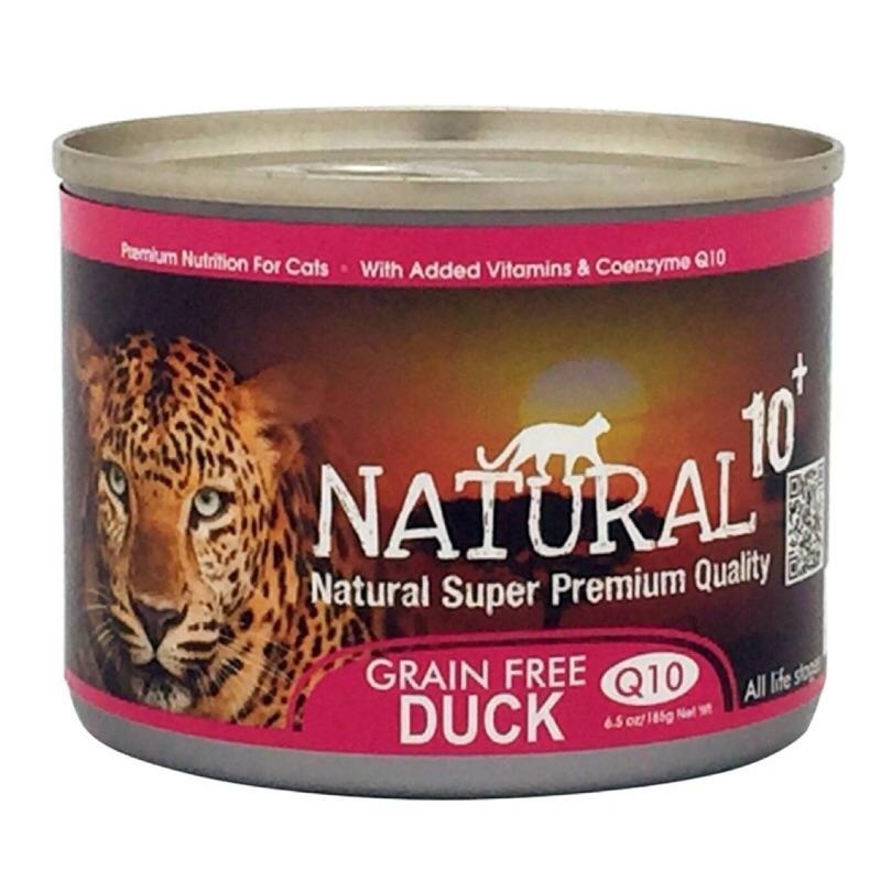 ~Petroyal~ NATURAL10+ 紐西蘭無穀機能主食罐~5種口味可選~185g/大罐 貓罐頭 貓主食罐-細節圖2