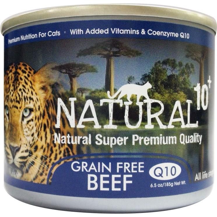 ~Petroyal~ NATURAL10+ 紐西蘭無穀機能主食罐~5種口味可選~185g/大罐 貓罐頭 貓主食罐-細節圖4