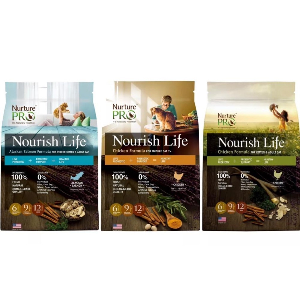 ~Petroyal~ 美國NurturePRO 天然密碼 低敏雞肉體態管理&絕育貓配方 貓飼料-細節圖5