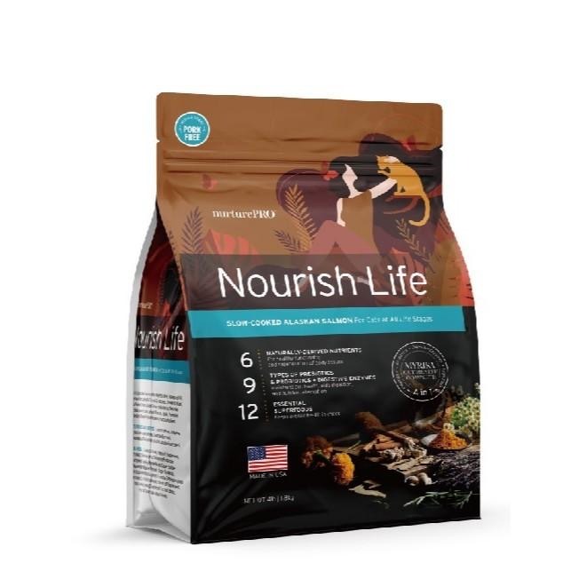 ~Petroyal~ 美國NurturePRO 天然密碼 阿拉斯加鮭魚室內小貓&成貓配方 全齡貓配方 天然密碼-細節圖2