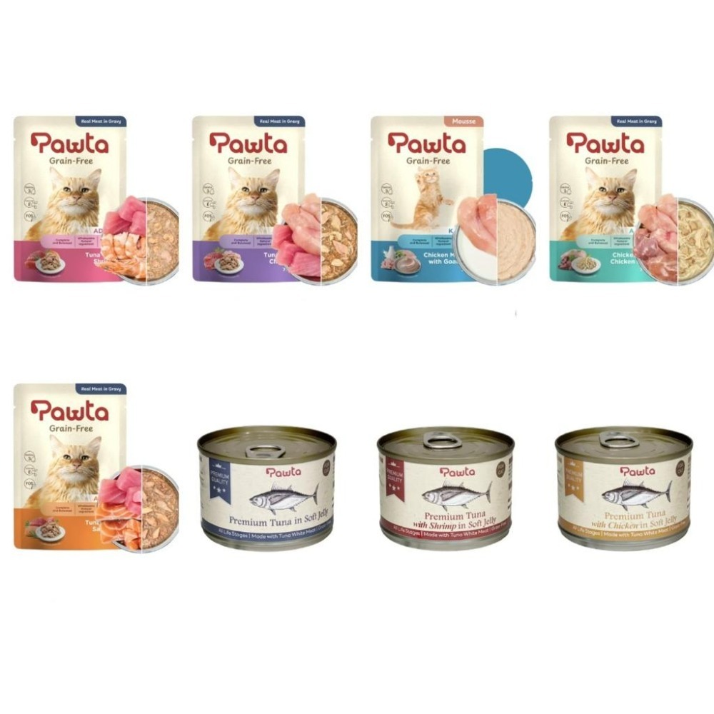 ~Petroyal~ 【Pawta波塔】 波塔貓咪主食餐包 貓咪主食餐包 主食餐包 波塔主食餐包 波塔餐包 貓罐頭 整箱-細節圖2