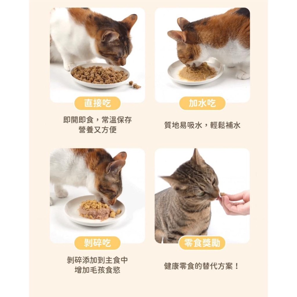 ~Petroyal~ 【汪喵星球】 台灣製造 幼貓凍乾主食餐 500g 凍乾 貓主食 高肉含量 天然低敏 幼貓凍乾 鱈魚-細節圖6