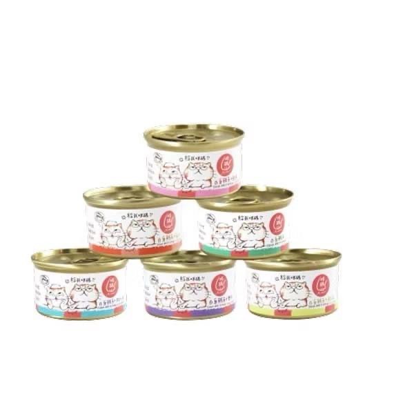 ~Petroyal~ 咪碼貓湯罐 咪碼 貓湯罐 湯罐 咪碼罐頭 80g 貓咪罐頭 貓罐頭 貓副食罐 副食罐 貓餐罐整箱-細節圖2