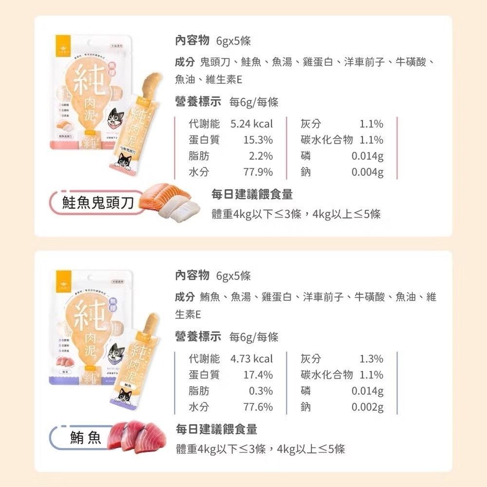 ~Petroyal~ 【汪喵星球】無膠純肉泥 單包 6gx5條 貓零食 貓肉泥 肉泥 真湯 純肉 汪喵星球 貓肉泥 貓泥-細節圖4