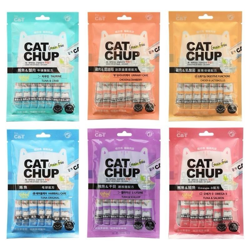 ~Petroyal~ 喵洽普 Cat Chup 貓肉泥 六種口味 牛磺酸 機能配方 貓洽普 肉泥 貓零食 喵洽普-細節圖2