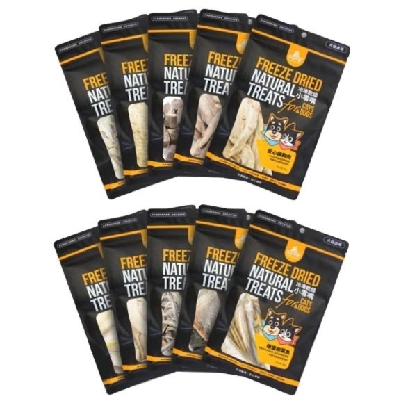 ~Petroyal~ 汪喵星球 冷凍乾燥原肉小零嘴 太空小零嘴 天然零食 貓零嘴 貓零食 狗零嘴 狗零食 凍乾-細節圖2