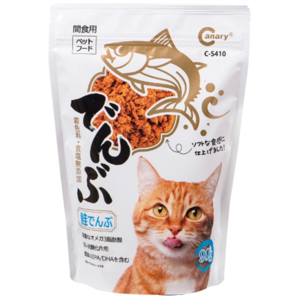~Petroyal~ Canary旬之味-鮭魚鬆*貓咪最愛* 90g~ 貓零食 狗零食 犬貓肉鬆 肉鬆-細節圖2