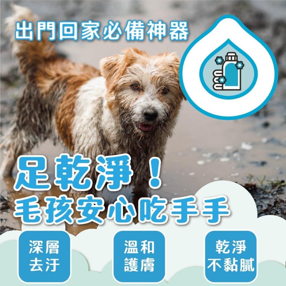 ~Petroyal~【臭味滾】寵物專用腳底清潔慕斯150ml 臭味滾 腳掌清潔 腳底清潔幕斯 寵物腳部清潔 貓掌清潔-細節圖3