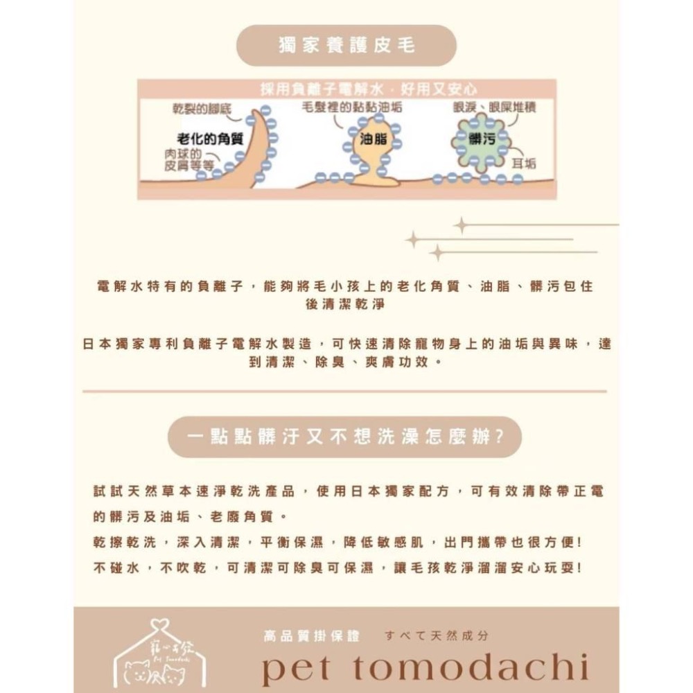 ~Petroyal~ 寵心出發 懶得洗澡 天然速淨乾洗噴霧 犬貓乾洗噴霧 300ml 洗毛精 乾洗噴霧 犬貓乾洗噴劑-細節圖5