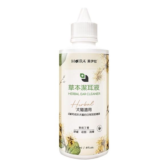 ~Petroyal~ 莫伊拉  寵物草本潔耳液 120ml MOIRA 清耳液 犬貓清耳液 犬貓耳朵保養-細節圖2