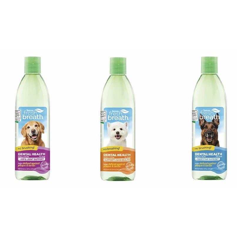 ~Petroyal~美國Fresh breath鮮呼吸《寵物專用潔牙水》關節 美膚 牙結石和牙菌斑的形成 16oz-細節圖2