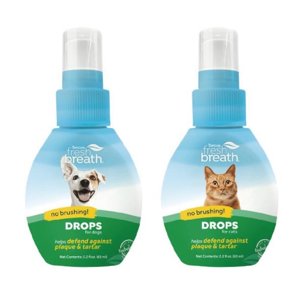 ~Petroyal~美國Fresh breath鮮呼吸《貓用 犬用 濃縮潔牙滴露》牙結石和牙菌斑的形成 2.2oz-細節圖2