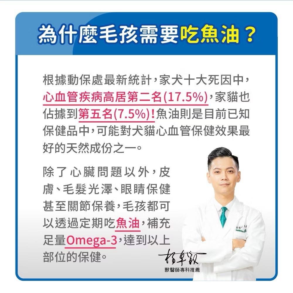 ~Petroyal~ 【毛孩時代】犬貓適用-95%頂級深海魚油<30顆/盒>寵物魚油-市售Omega-3濃度最高 魚油-細節圖3