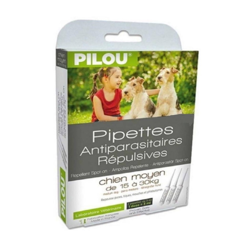 ~Petroyal~ Pilou法國皮樂第二代加強配方《天然滴劑-中小型犬》皮樂犬滴劑 皮樂中小型犬滴劑-細節圖2