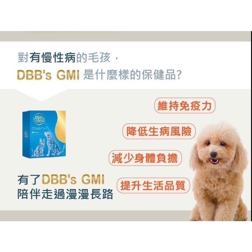 ~Petroyal~ 吉沛思 DBB＇s GMI 寵物專用小胞子靈芝類球蛋白 60顆 新型小孢子靈芝類蛋白 寵物保健品-細節圖4